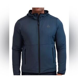 Gerry Full Zipper Long Sleeve with Side Pockets Blue Knight With Hood Size M